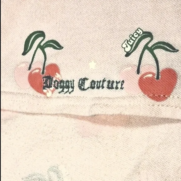 Rare Cherry Print Small Doggie Shirt - Picture 5 of 14